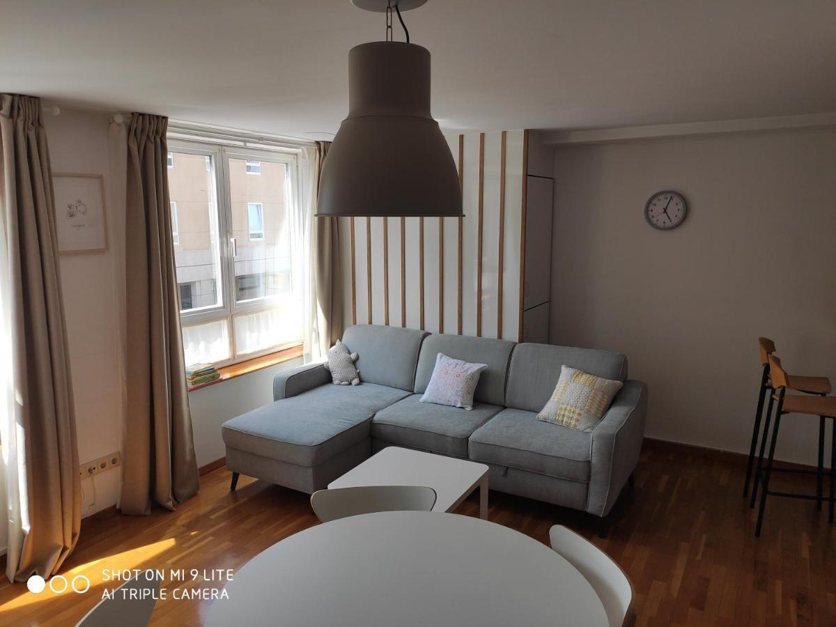 Luminoso Y Acogedor Apartamento En La Playa Олейрос Екстер'єр фото